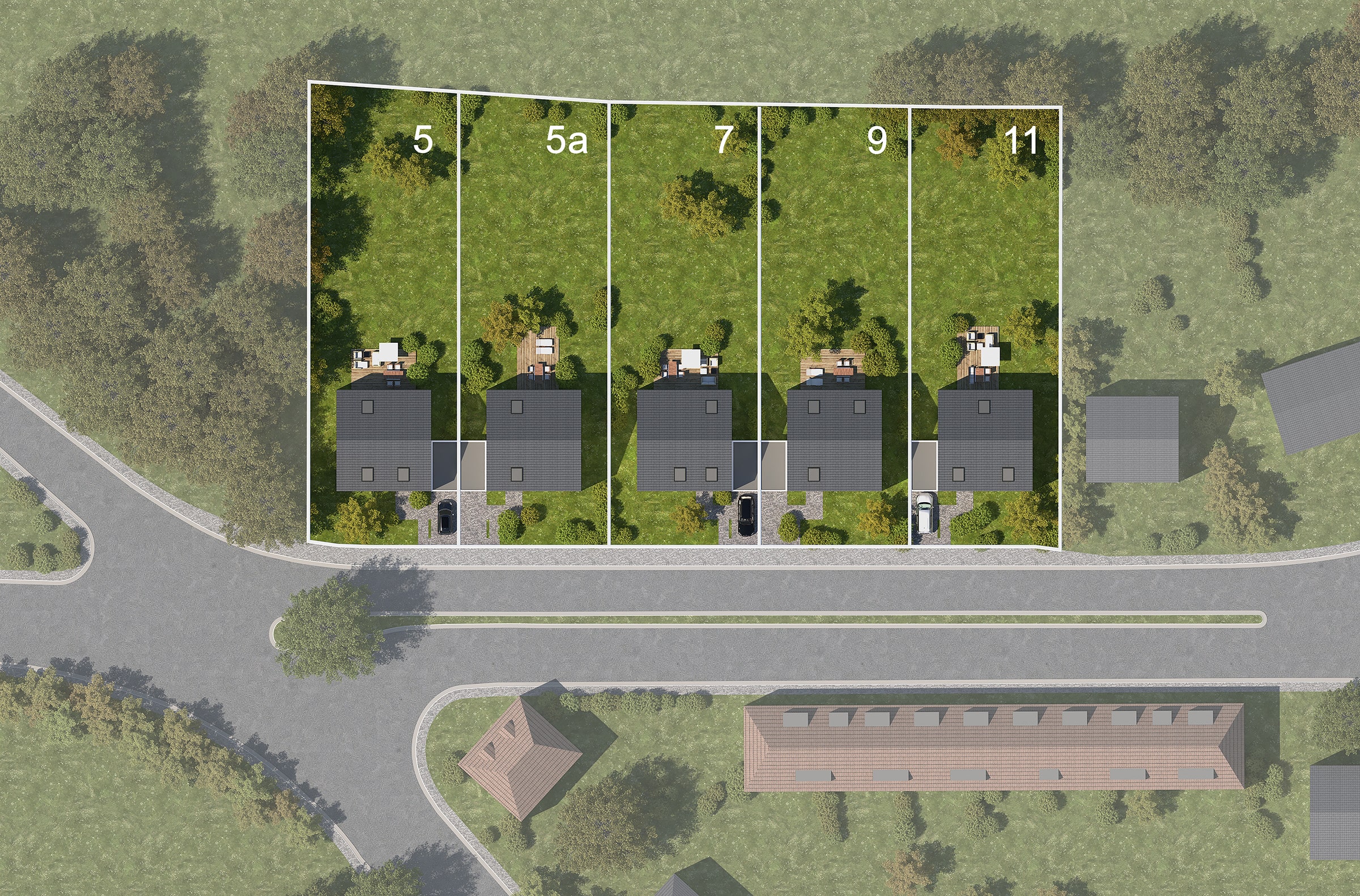 Bebauungsplan Grundstück Velbert Burgfeldpark